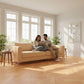 Lusso Uniqo Herringbone Natural Brushed & Oiled Engineered Oak
