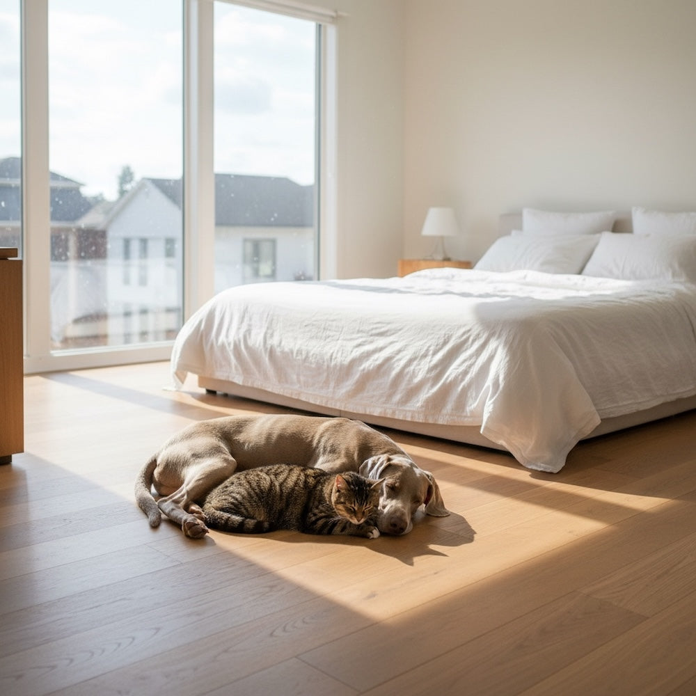 Lusso Uniqo Natural Brushed & Oiled Engineered Oak