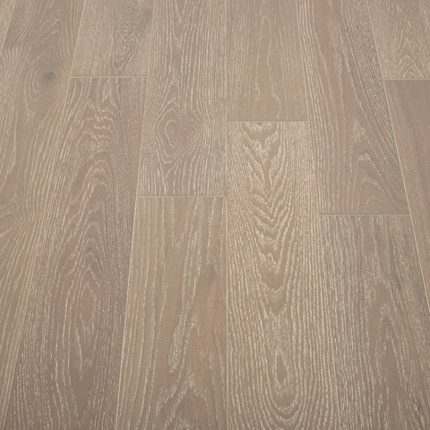 Lusso Uniqo Smoked Grey Whitewashed Engineered Oak