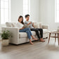Lusso Uniqo Smoked Grey Whitewashed Engineered Oak