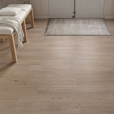 Lusso Uniqo Smoked Grey Whitewashed Engineered Oak
