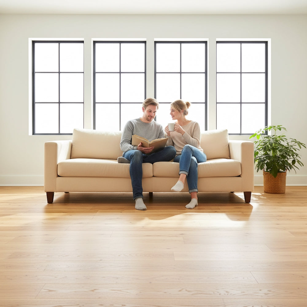 Lusso Venice Luxe Natural Oak Brushed & Oiled 20/6 mm Engineered Wood Flooring