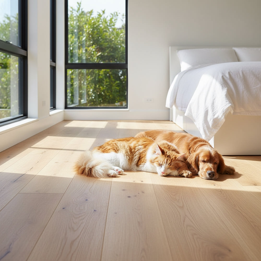 Lusso Venice Luxe Natural Oak Brushed & Oiled 20/6 mm Engineered Wood Flooring