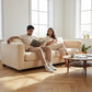 Lusso Venice Luxe Natural Oak Brushed & Oiled 20/6 mm Herringbone Engineered Wood Flooring