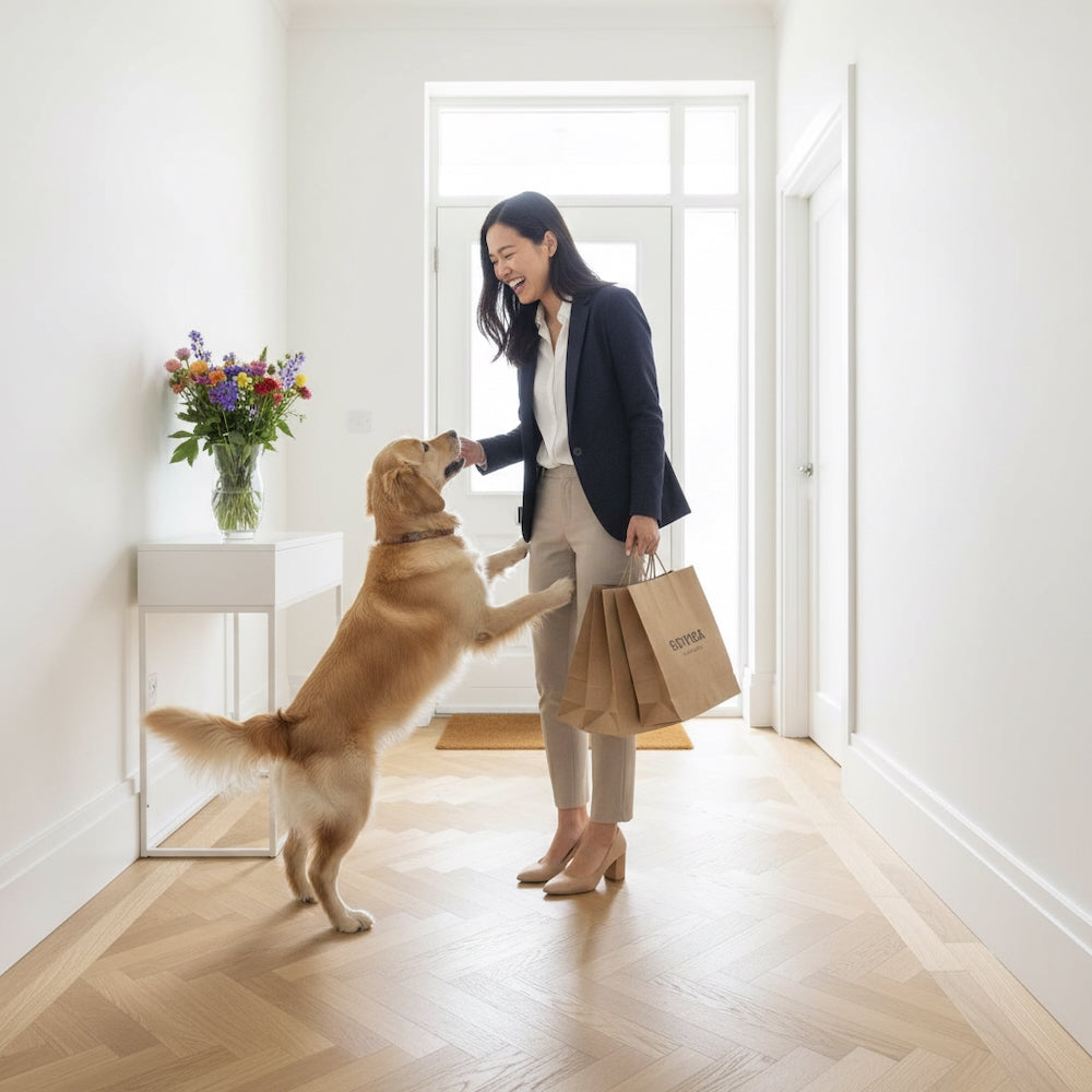 Lusso Venice Luxe Natural Oak Brushed & Oiled 20/6 mm Herringbone Engineered Wood Flooring