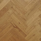 Lusso Venice Luxe Natural Oak Lacquered 20/6 mm Herringbone Engineered Wood Flooring