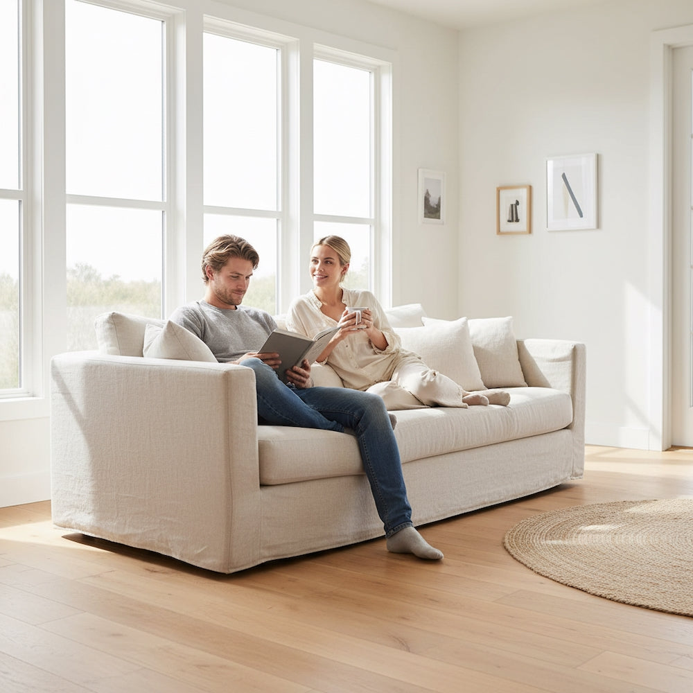 Lusso Venice Luxe Natural Unfinished Oak 20/6mm Engineered Wood Flooring