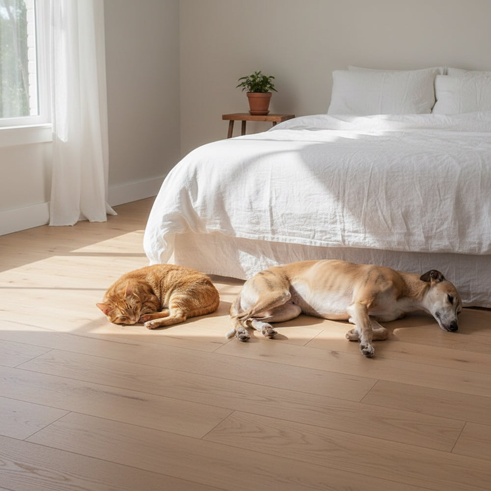 Lusso Venice Luxe Natural Unfinished Oak 20/6mm Engineered Wood Flooring