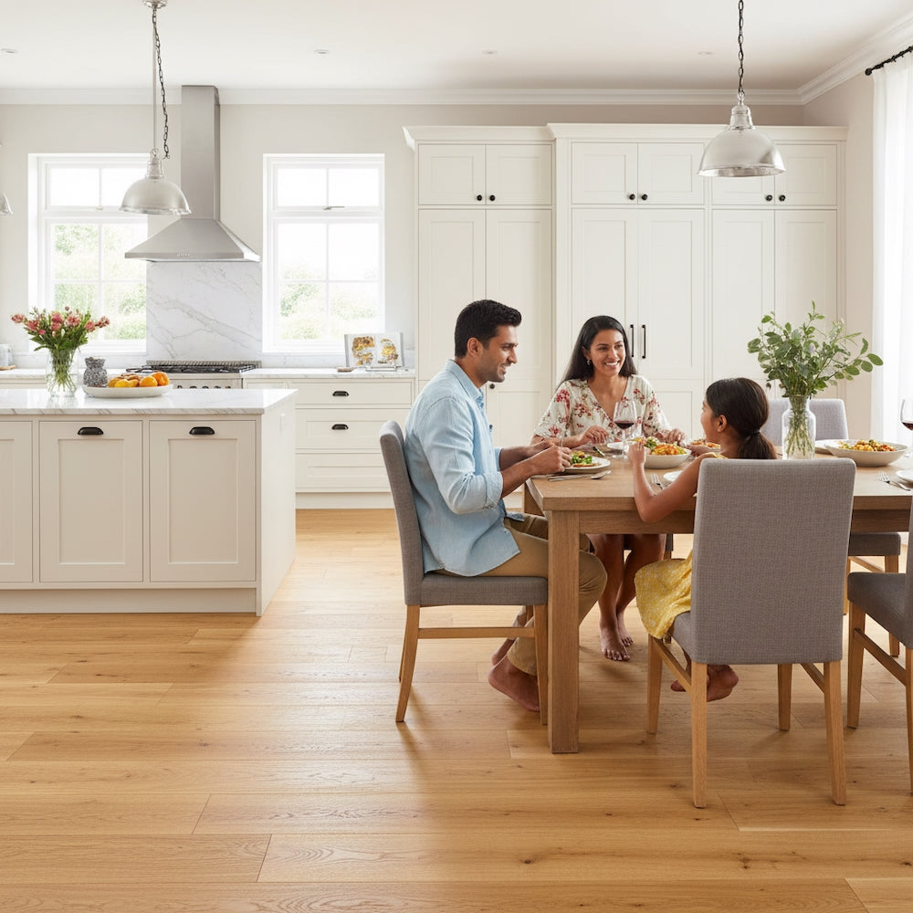 Lusso Venice Natural Brushed & Oiled Engineered Oak 240mm