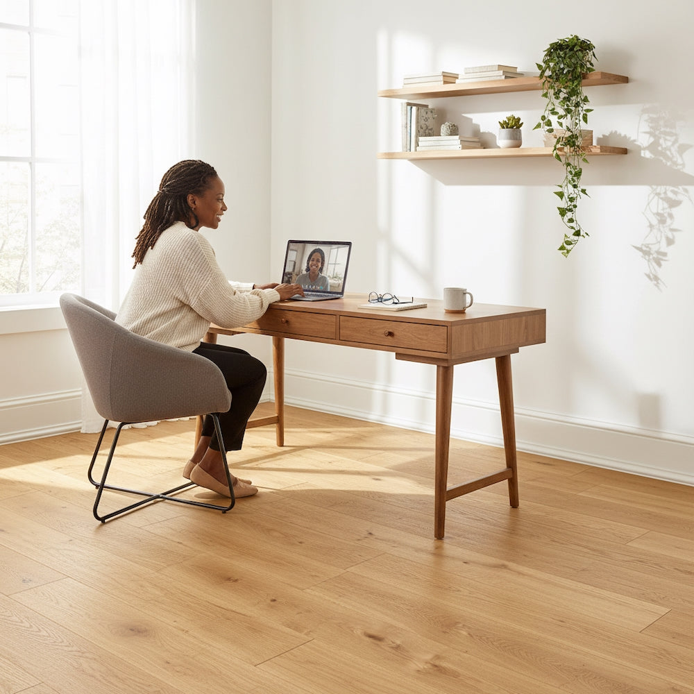 Lusso Venice Natural Brushed & Oiled Engineered Oak 240mm
