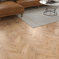 Lusso Verona Invisible Smooth Oiled Rustic Herringbone Solid Oak Flooring