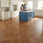Lusso Flooring Verona Smoked Golden Smooth Oiled Rustic Herringbone Solid Oak