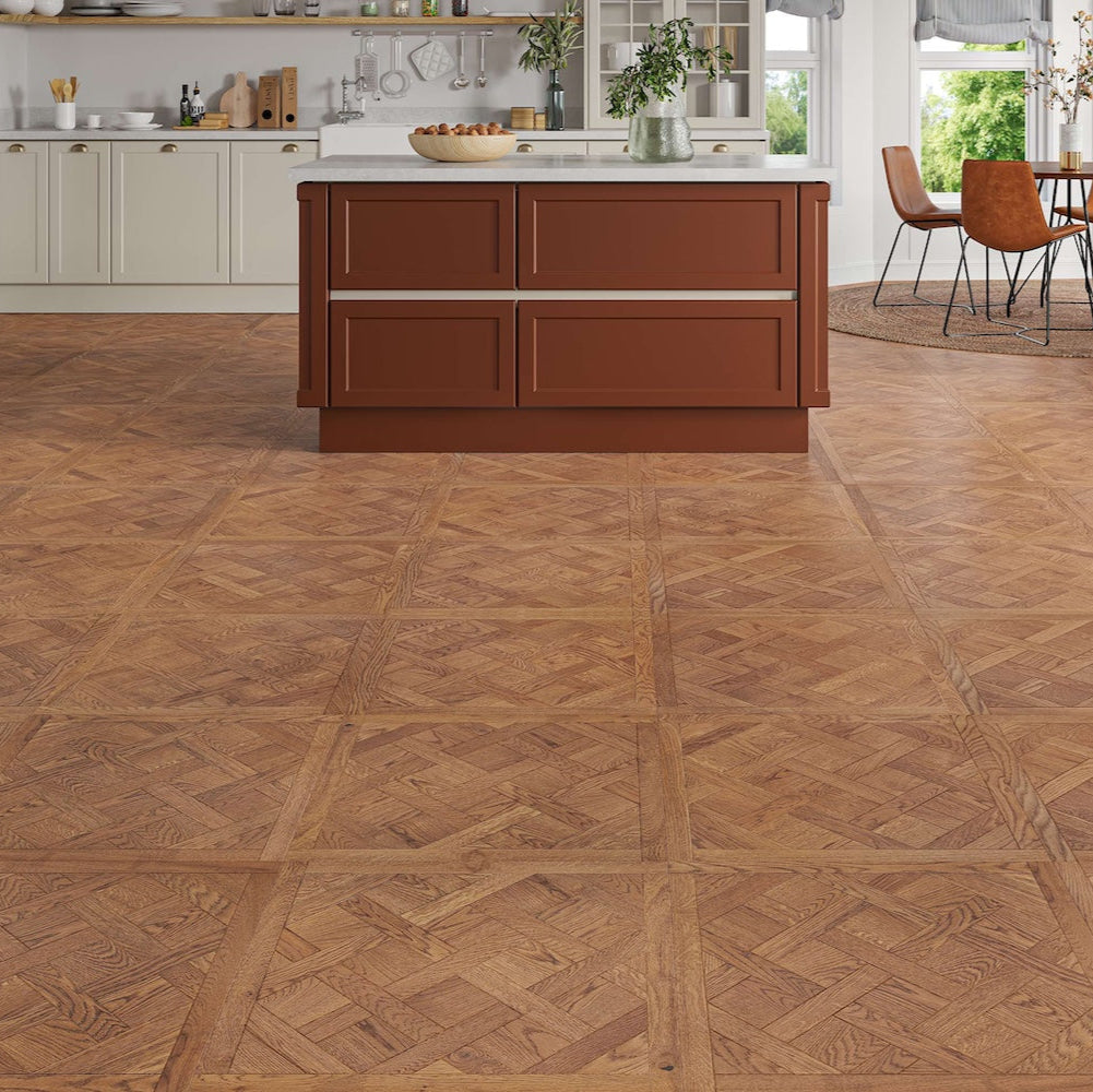 Lusso Versailles Prestia Oak Engineered Flooring - (SAMPLE)
