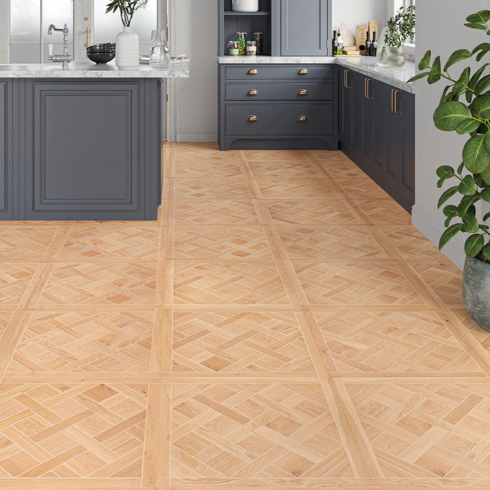 Lusso Versailles Valmont Oak Engineered Flooring - (SAMPLE)