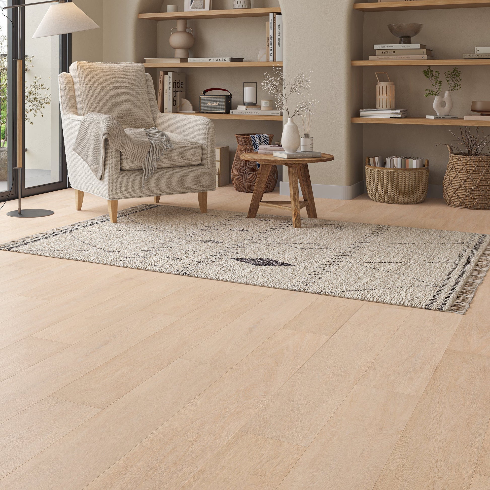 Lusso Brescia Reef Oak SPC Click Vinyl Flooring - (SAMPLE)