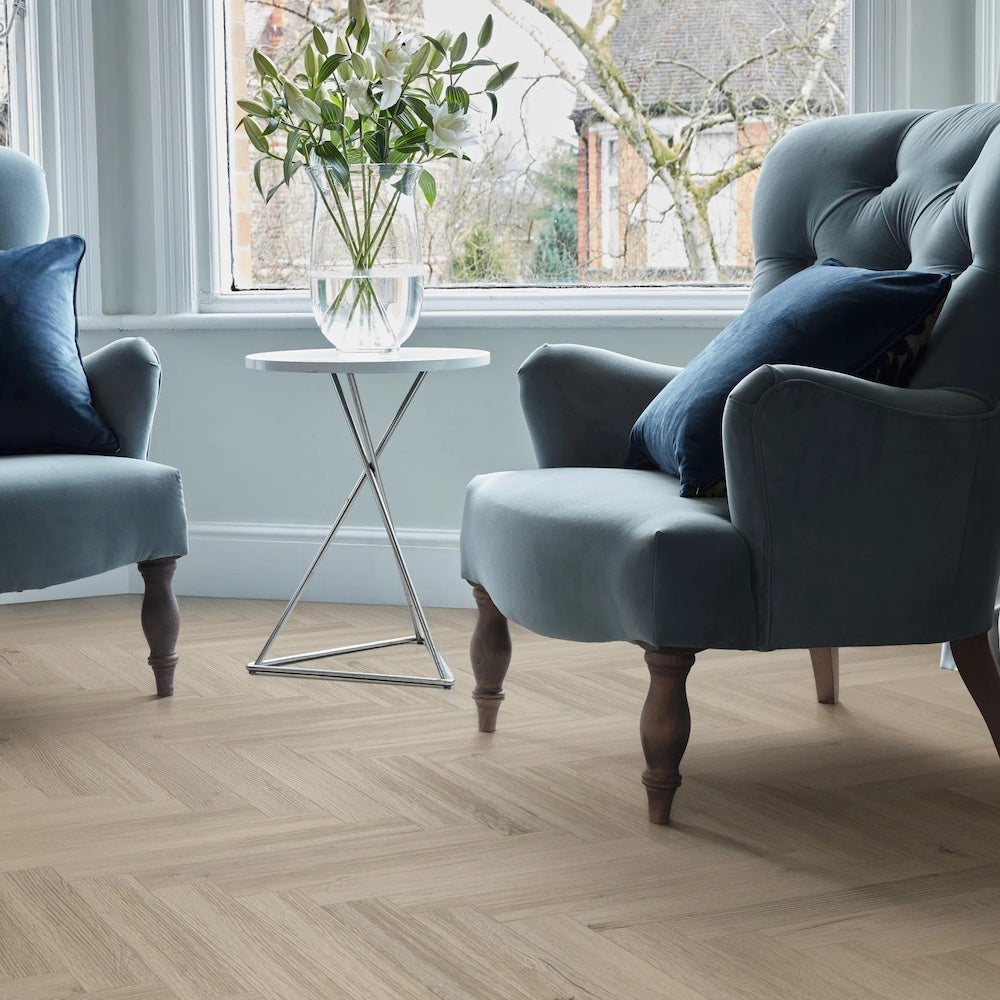 Palio Essenza Elba Oak SM-PVP410 Herringbone LVT Flooring