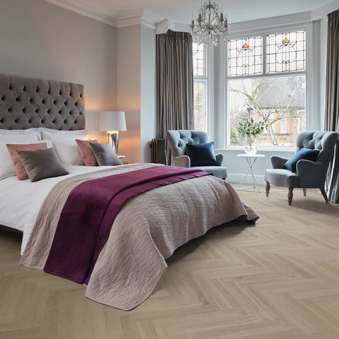 Karndean Palio Essenza Elba Oak SM-PVP410 Herringbone LVT Flooring