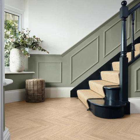 Karndean Palio Essenza Florentine Oak SM-PVP401 Herringbone LVT Flooring