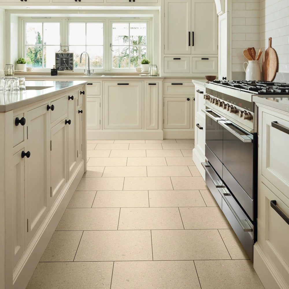 Palio Essenza Ischia Limestone Tile PVT703 LVT Flooring