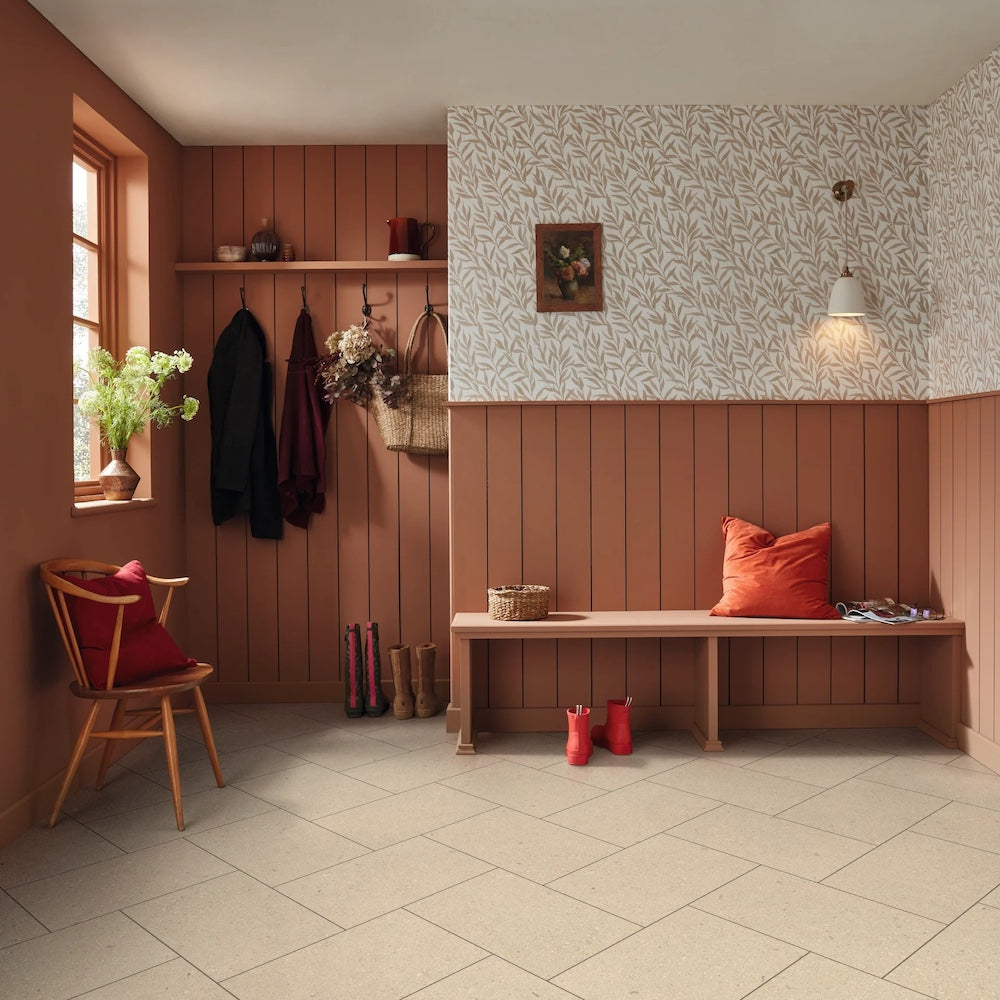 Palio Essenza Ischia Limestone Tile PVT703 LVT Flooring