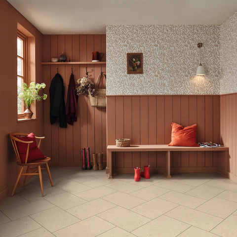 Karndean Palio Essenza Ischia Limestone Tile PVT703 LVT Flooring