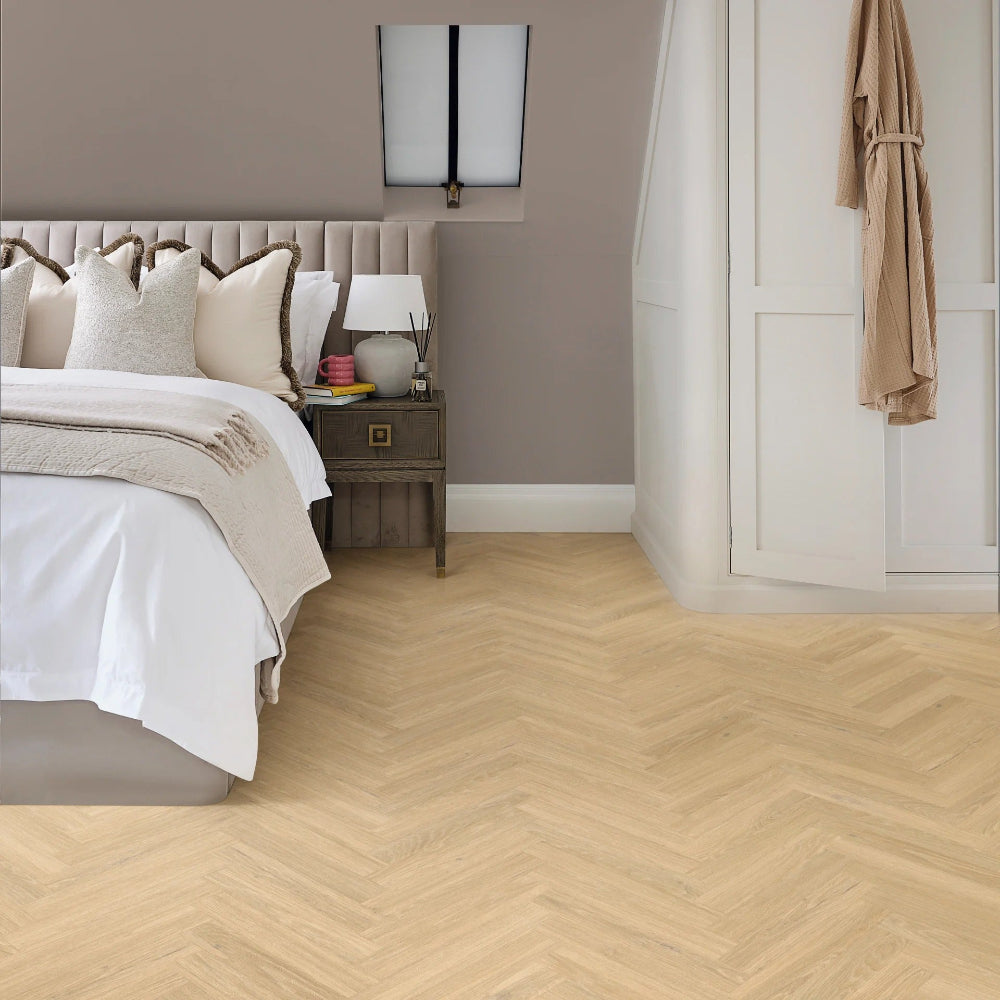 Palio Essenza Piazza Oak SM-PVP402 Herringbone LVT Flooring