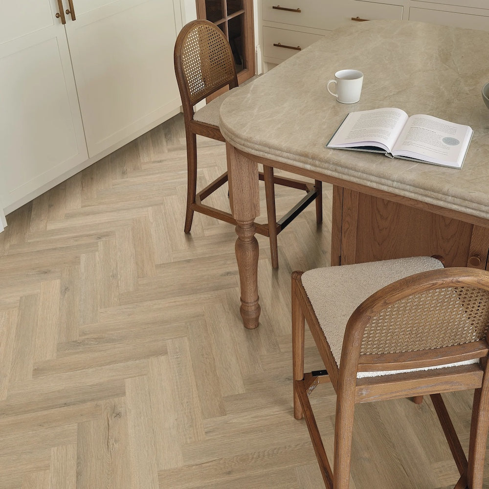 Palio Essenza Sorrento Oak SM-PVP409 Herringbone LVT Flooring