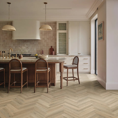 Karndean Palio Essenza Sorrento Oak SM-PVP409 Herringbone LVT Flooring