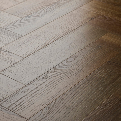Textures Aged Oak Herringbone TH15 LVT Flooring