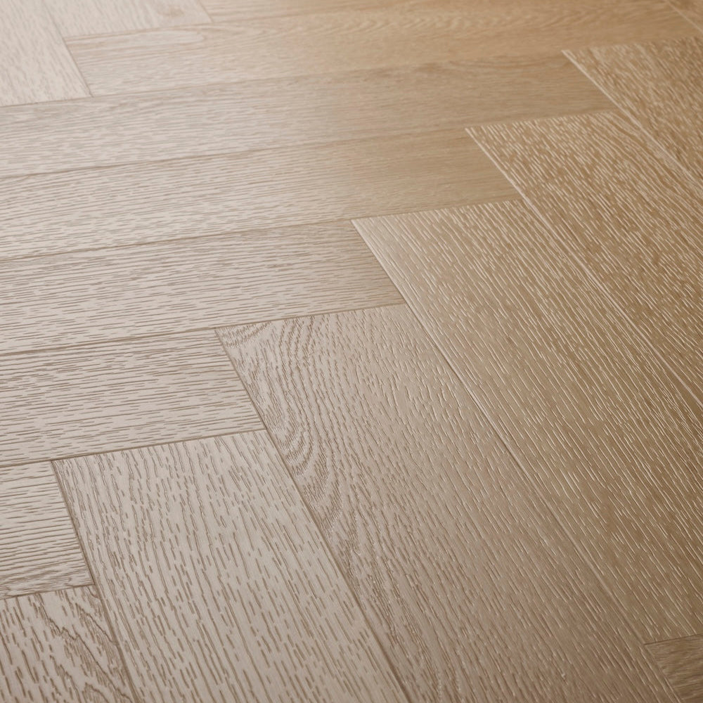 Textures Blonde Oak Herringbone TH09 LVT Flooring