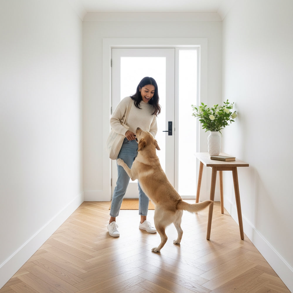 Textures Honey Oak Herringbone TH07 LVT Flooring