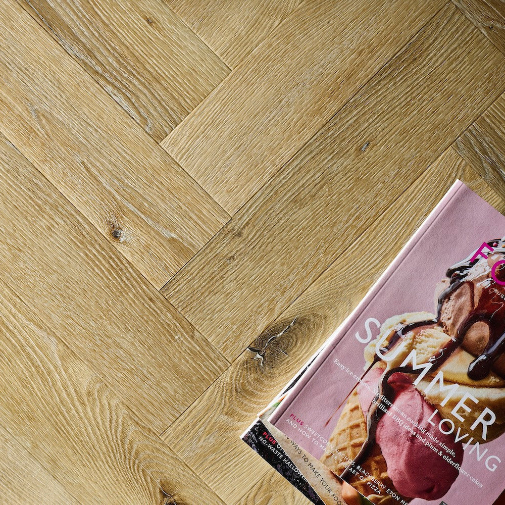 Textures Sycamore Herringbone TH01 LVT Flooring - (SAMPLE)