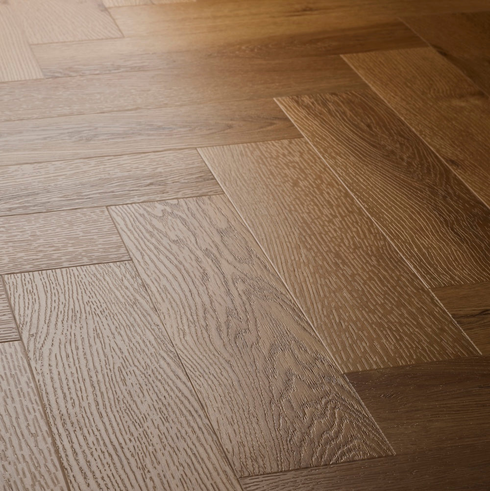 Textures Traditional Oak Herringbone TH13 LVT Flooring