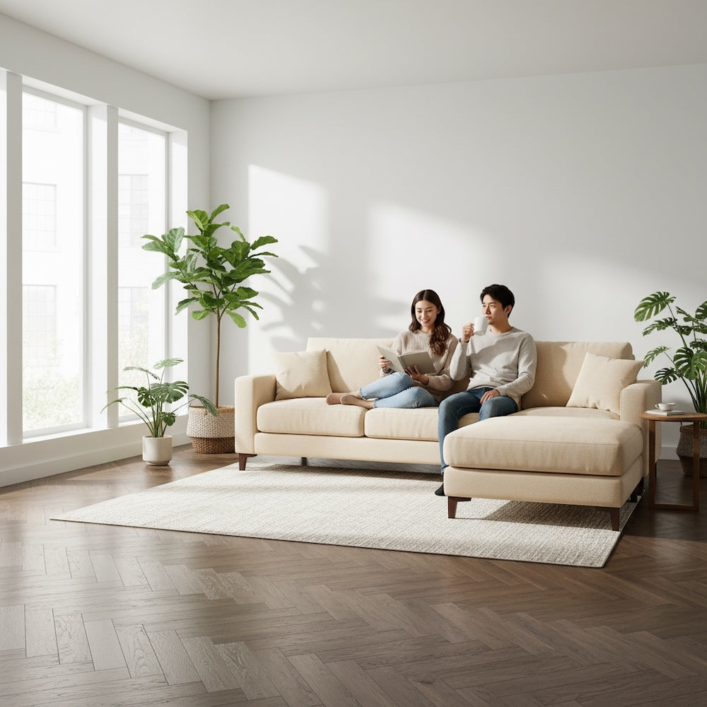 Textures Tudor Oak Herringbone TH03 LVT Flooring