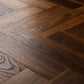 Textures Warm Walnut Herringbone TH16 LVT Flooring