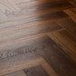 Textures Warm Walnut Herringbone TH16 LVT Flooring