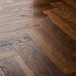 Textures Warm Walnut Herringbone TH16 LVT Flooring