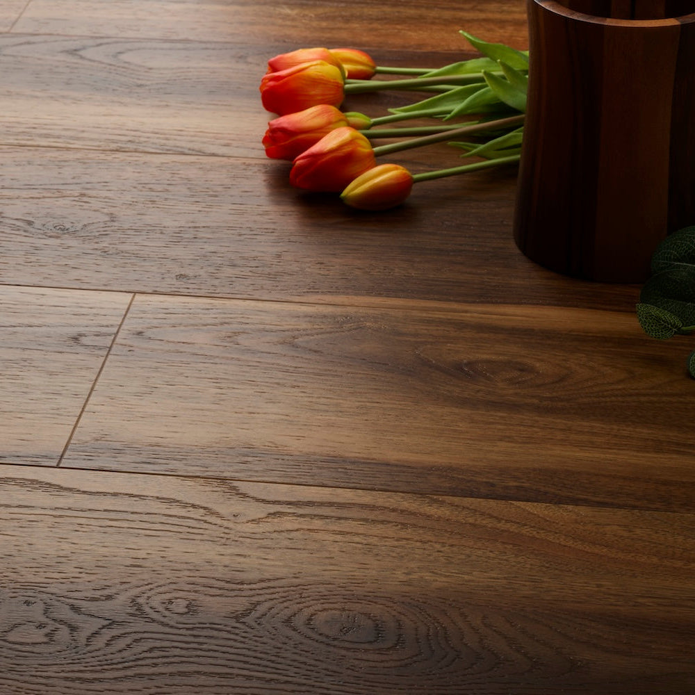 Textures Warm Walnut Plank TP16 LVT Flooring - (SAMPLE)
