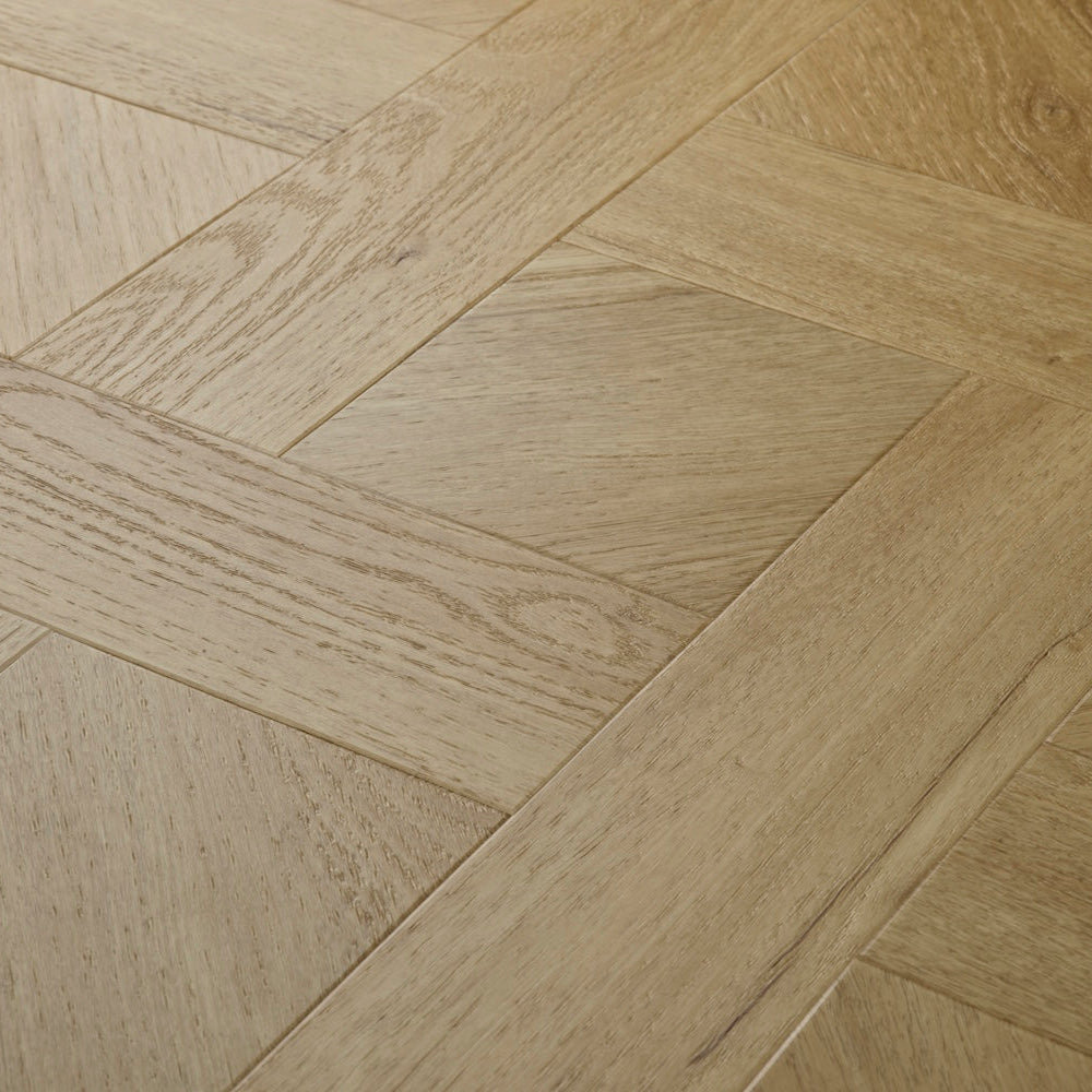 Elements Inspirations Basket Weave LVT flooring in Classic Oak