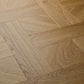 Elements Inspirations Basket Weave LVT flooring in Golden Oak