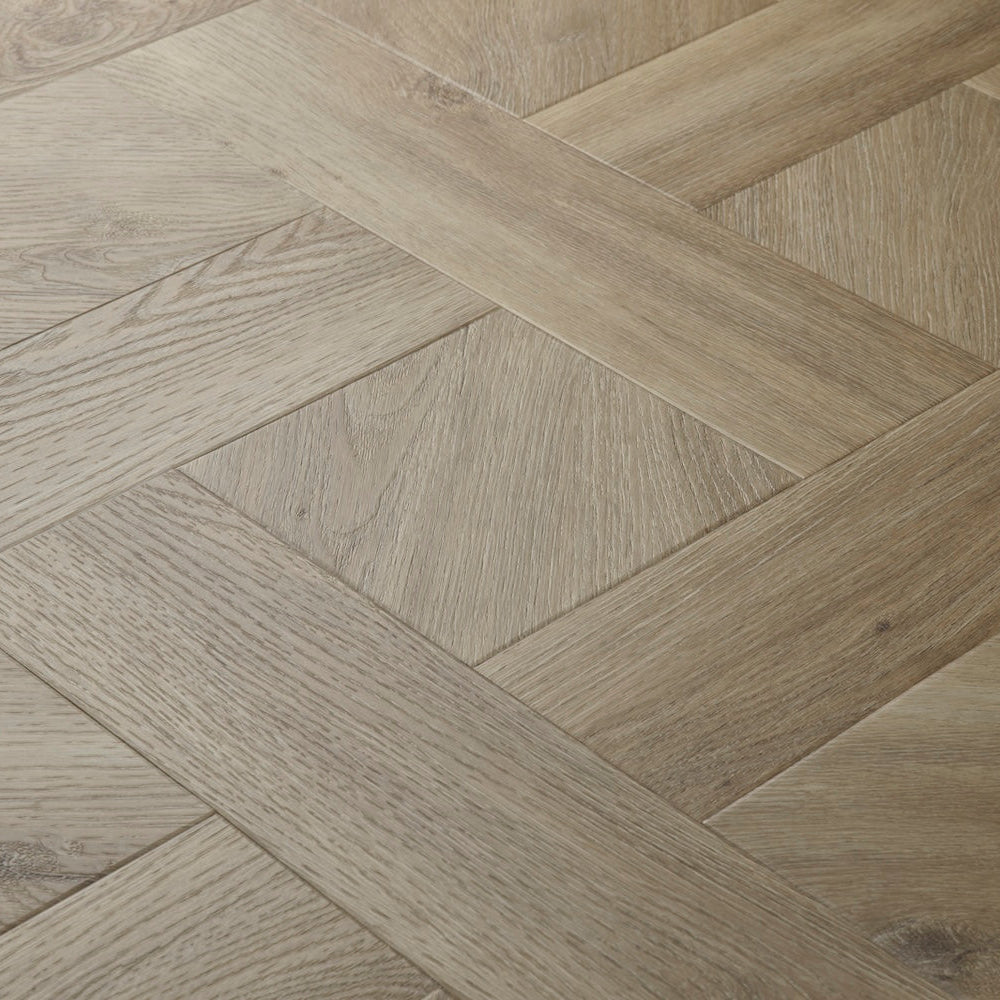 Elements Inspirations Basket Weave LVT flooring in Espresso