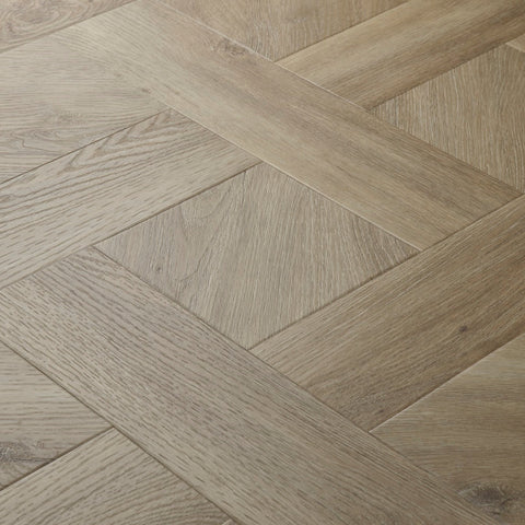 Basket Weave LVT Flooring Elements Inspirations Limed Oak