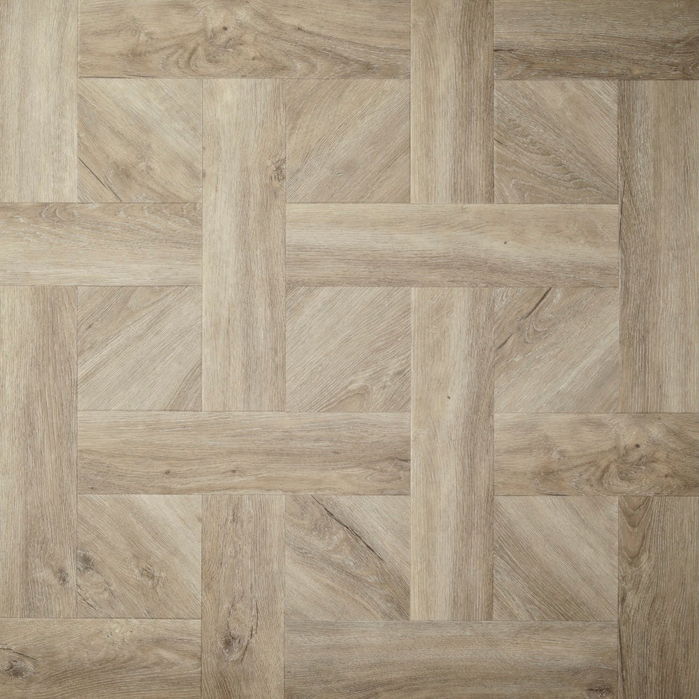 Elements Inspirations Basket Weave LVT flooring in Espresso