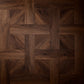 Elements Inspirations Basket Weave LVT flooring in Mahogany