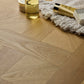 Elements Inspirations Basket Weave LVT flooring in Natural Oak