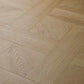 Elements Inspirations Basket Weave LVT flooring in Sandy Oak