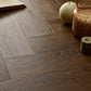 Elements Inspirations Herringbone Espresso EIH02 Glue Down LVT Vinyl Flooring