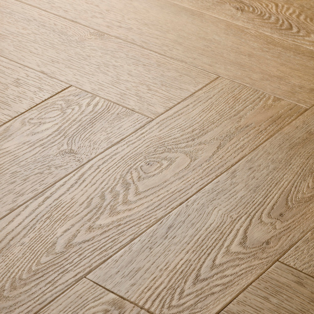 Elements Inspirations Herringbone Holm Oak EIH10 Glue Down LVT Vinyl Flooring - (SAMPLE)