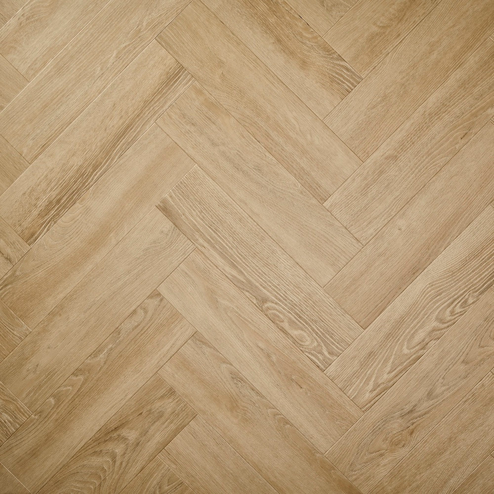 Elements Inspirations Herringbone Sandy Oak EIH01 Glue Down LVT Vinyl Flooring