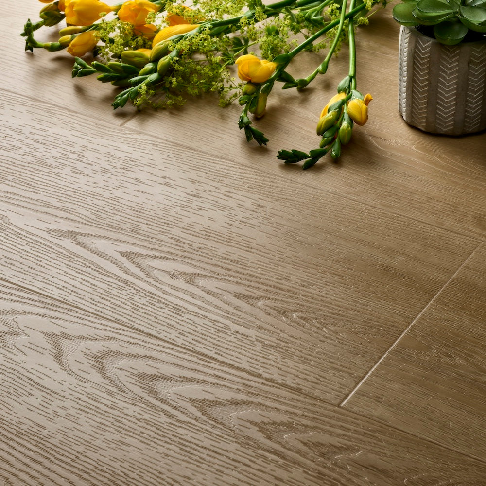 Elements Inspirations Sandy Oak EIP01 Glue Down LVT Vinyl Flooring - (SAMPLE)